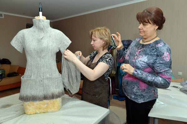 Школа по валянию из шерсти Школа по валянию из шерсти
