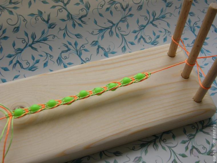 Станок для плетения бисером (своими руками)