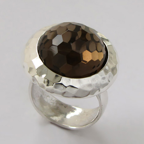 кольцо с раухтопазом кольцо с раухтопазом