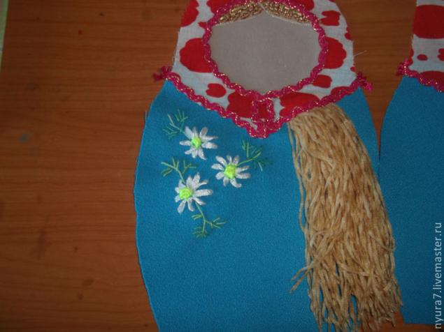 Изготовление текстильной куклы. Текстильная матрешка