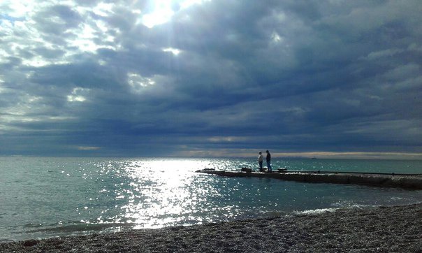 Море в Адлере Море в Адлере