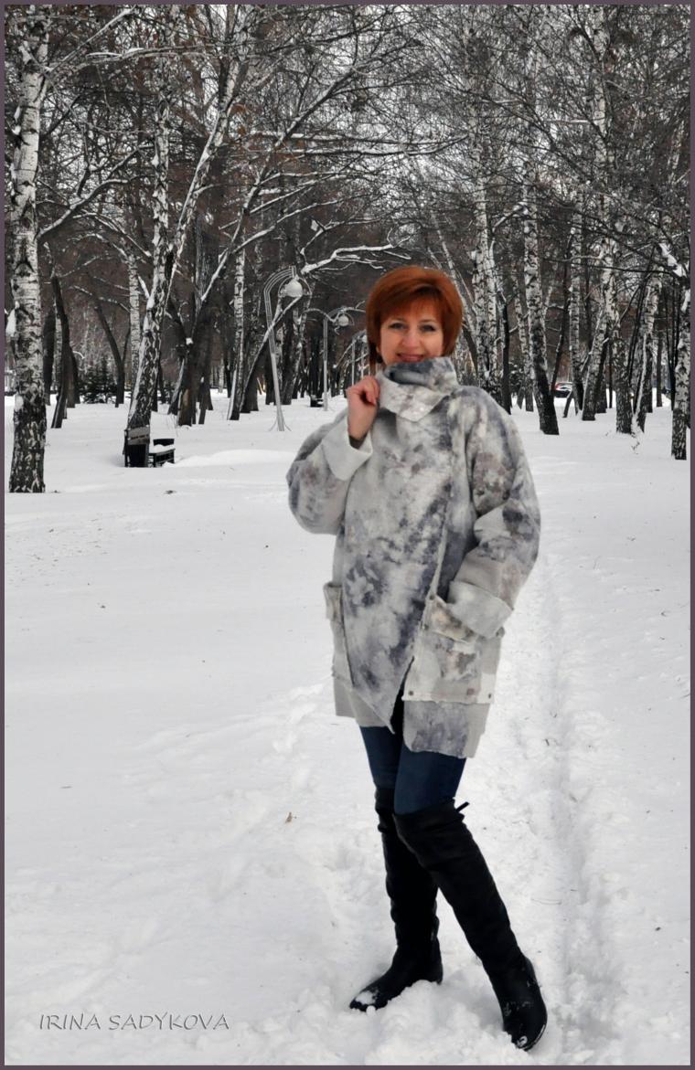 Ирина Садыкова. Легкое пальто свободного силуэта.Видео мастер-класс