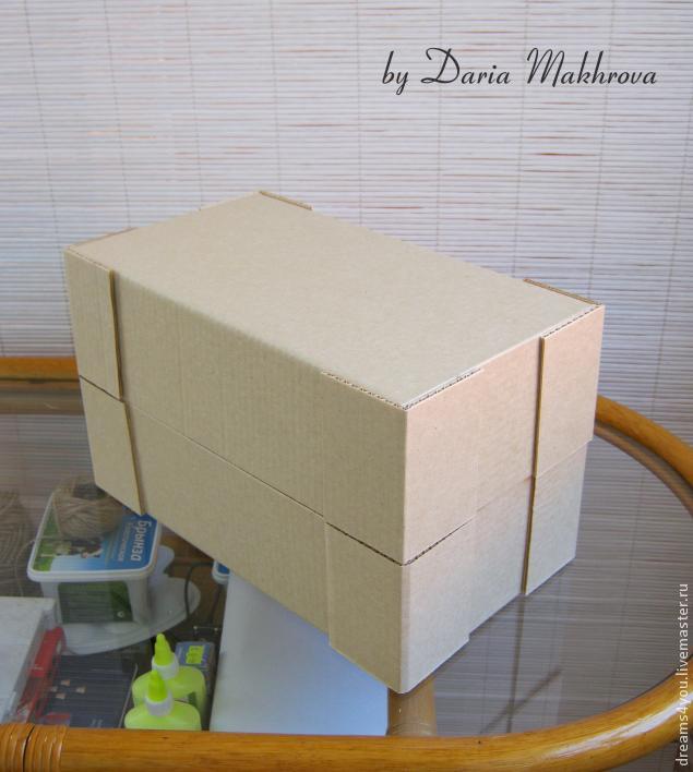Как сделать коробку с двойным дном