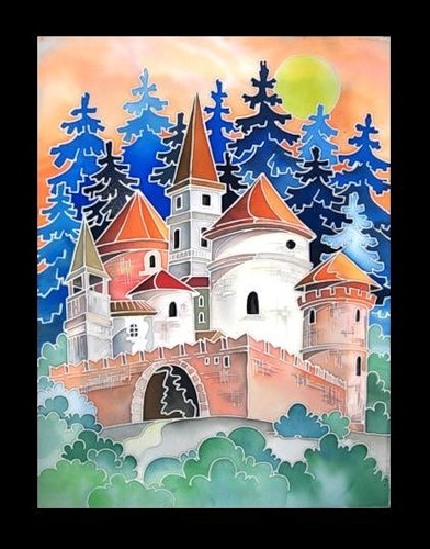 Замок батиком Замок батиком