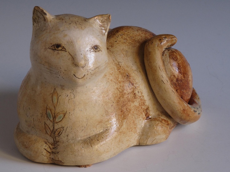 керамический кот