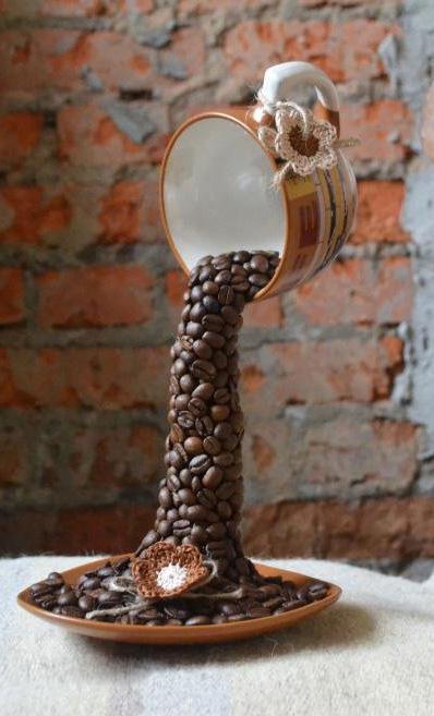 Поделки из кофе своими руками для начинающих фото