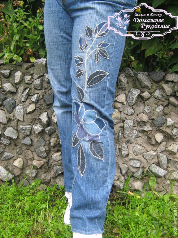 Как сделать заплатку на джинсах так, чтобы ее никто не заметил