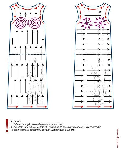 Выкройка платья 48-50 Выкройка платья 48-50