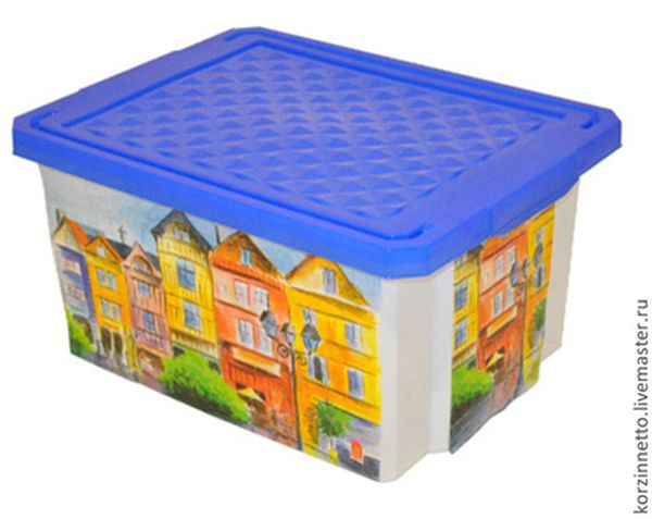 Пластиковые контейнеры с крышкой для хранения игрушек, белья и: Новости ...