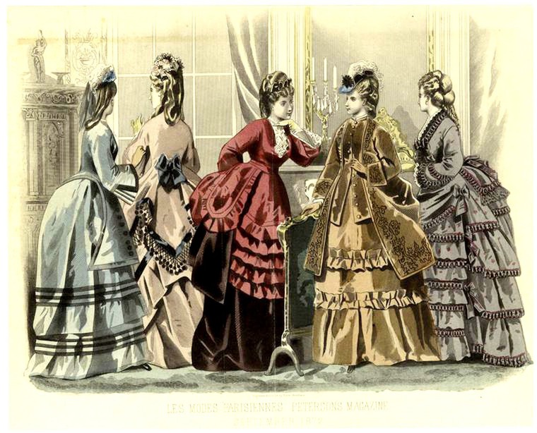 Мода второй половины 19 века