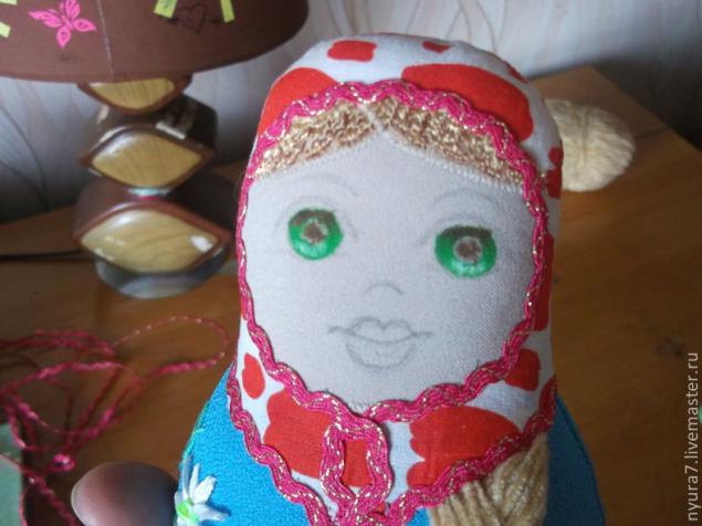Изготовление текстильной куклы. Текстильная матрешка