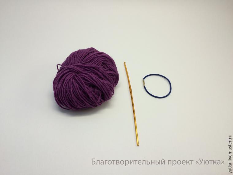 Как обвязать резинку крючком Как обвязать резинку крючком