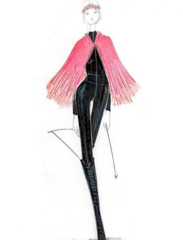 Эскизы знаменитых дизайнеров одежды Эскизы знаменитых дизайнеров одежды