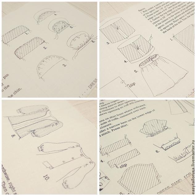 Шьем платье для текстильной куклы в винтажном стиле, фото № 2