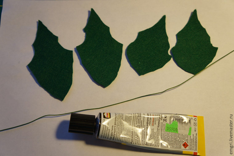 Создаем оригинальную брошку к Новому году, фото № 7