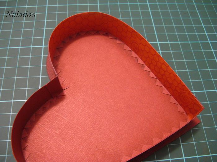 Коробка в форме сердца своими руками/ How to make a heart-shaped box