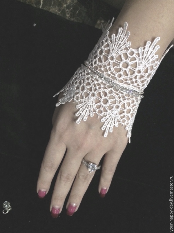 Перчатки свадебные без пальцев - 67 фото