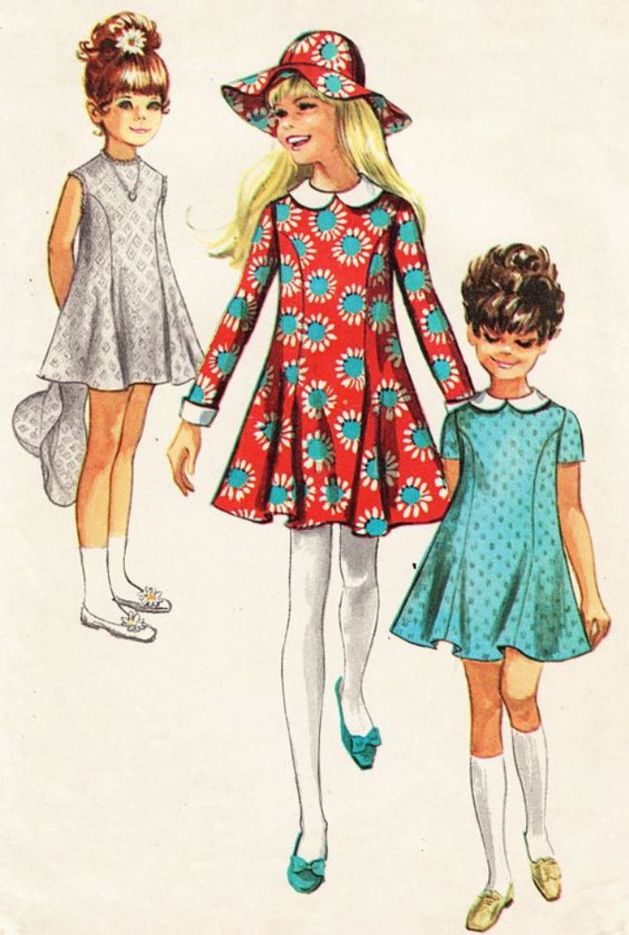 Платье 40 годов для девочки