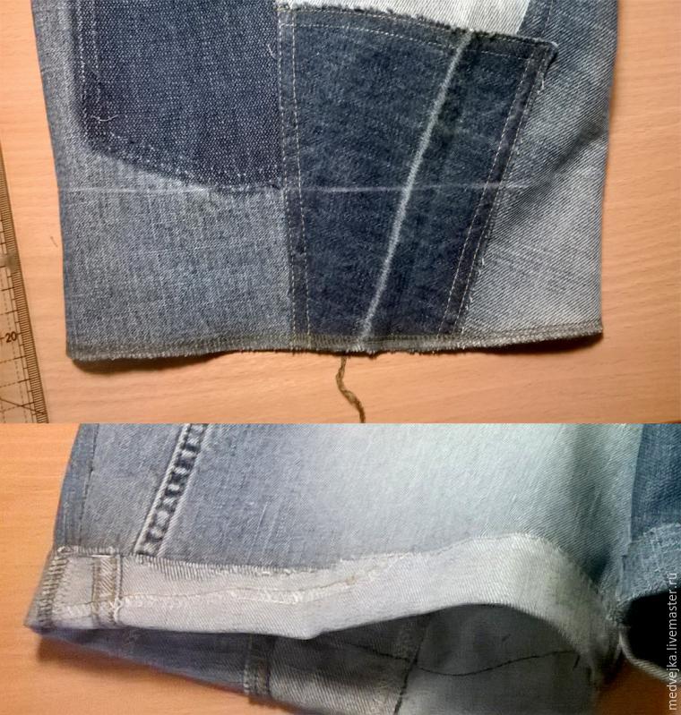 Шьем джинсовые шорты, фото № 33