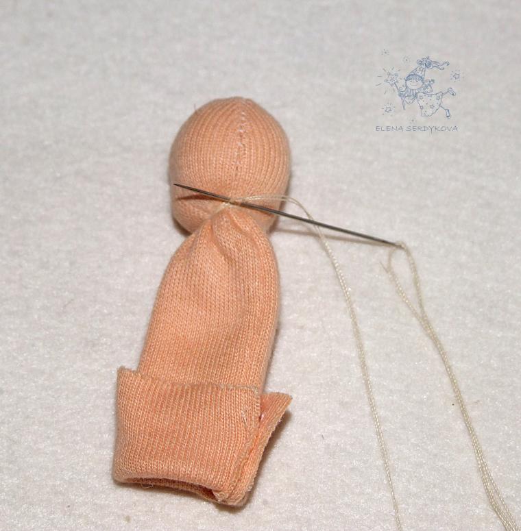 Сделайте пальчиковую куклу - продайте обрезки, фото № 28
