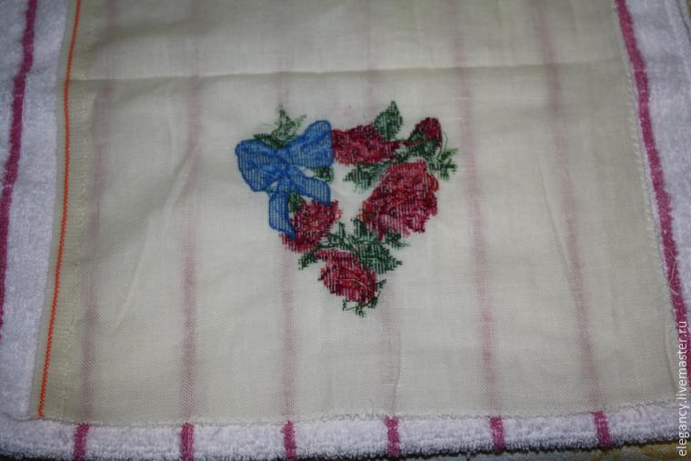 Шьем и вышиваем карман для носовых платочков, фото № 8