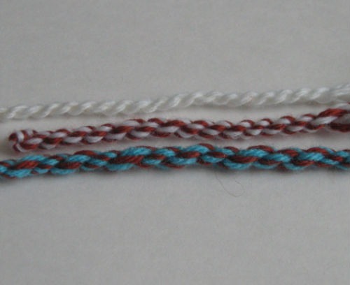 Плетение шнуров из ниток различными способами, фото № 1