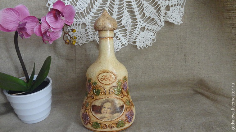 Мастер-класс декор бутылки для святой воды в технике декупаж, фото № 36 Мастер-класс декор бутылки для святой воды в технике декупаж, фото № 36