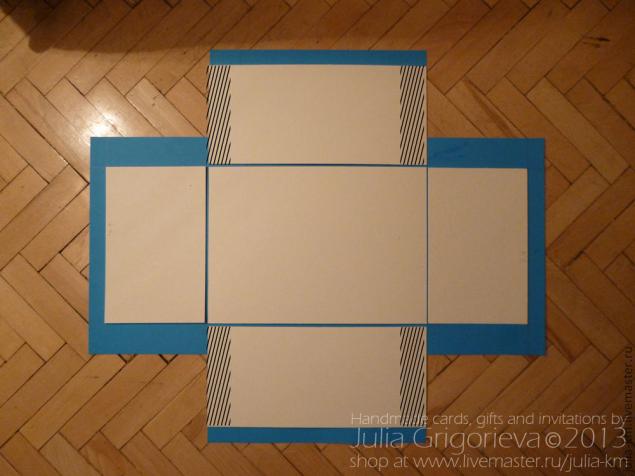 Красивая коробка для упаковки свадебного подарка или прочих нужностей, фото № 2