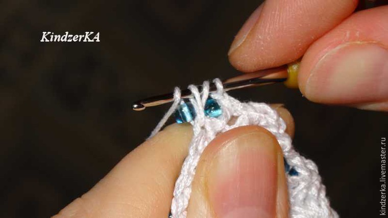 Mastering Bead Embroidery: Beads and Treble Crochet, фото № 16