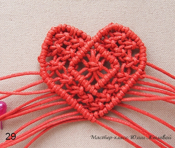 Сердце из бисера. Схема плетения — Video | VK
