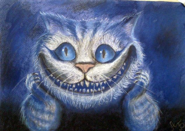Как нарисовать кота мелками восковыми