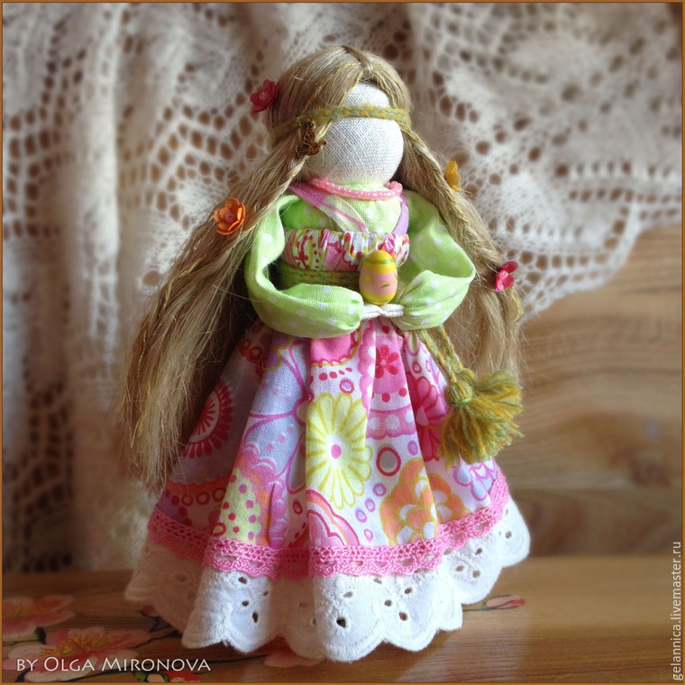 Русская народная игрушка – славянская тряпичная кукла