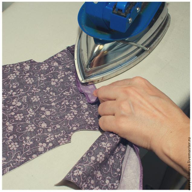 Шьем платье для текстильной куклы в винтажном стиле, фото № 16