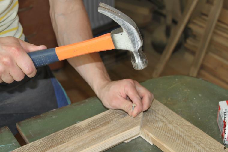 Делаем из поддона зеркало в стиле «лофт», фото № 18