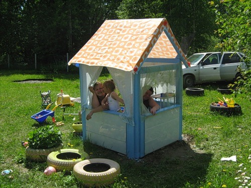 Дачный домик своими руками — простая пошаговая инструкция стильных летних домиков (75 фото)
