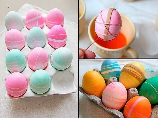 Разнообразные идеи для украшения пасхальных яиц, фото № 19