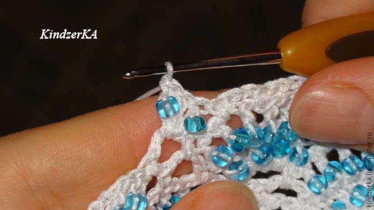 Mastering Bead Embroidery: Beads and Treble Crochet, фото № 9