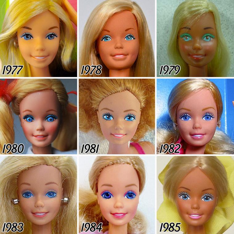 Эволюция Barbie: как менялась легендарная кукла с момента ее появления