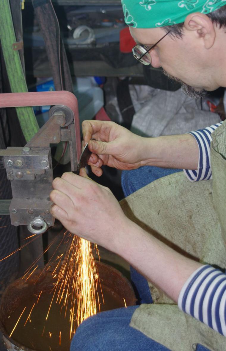 Куем «белевский нож»: Мастер-Классы в журнале Ярмарки Мастеров