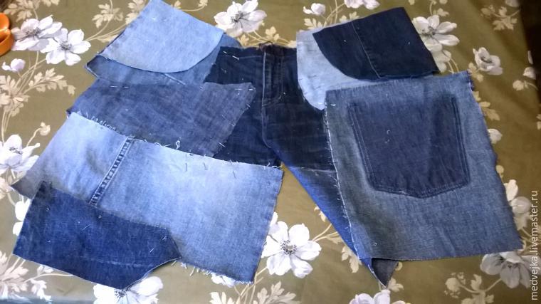 Шьем джинсовые шорты, фото № 11