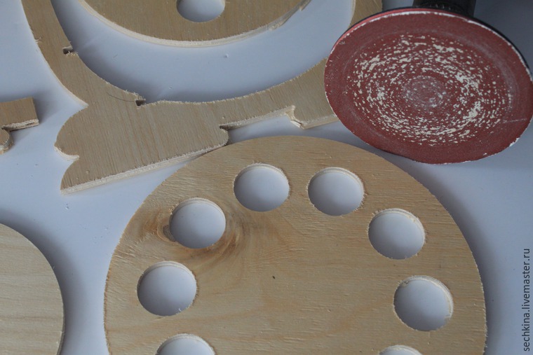 ПФК-005 Подставка из фанеры для пасхальных яиц под вышивку ТМ Virena