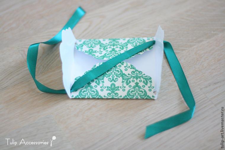 Как сделать подарочный конверт своими руками