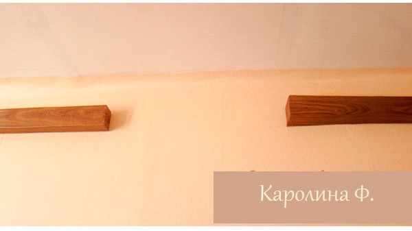 Как дешево сделать «деревянные» балки на потолке, фото № 9
