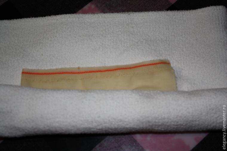 Шьем и вышиваем карман для носовых платочков, фото № 7