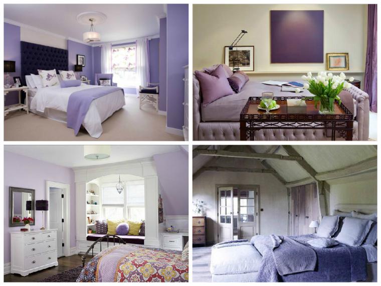 Лавандовый цвет в интерьере спальни: Мода, стиль, тенденции в журнале .