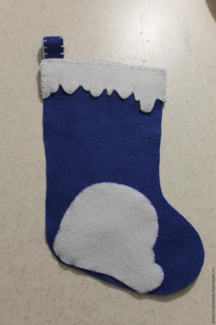Мастер-класс по изготовлению новогоднего валенка, фото № 6
