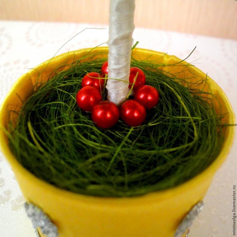 Новогодняя елочка из фатина своими руками, фото № 25