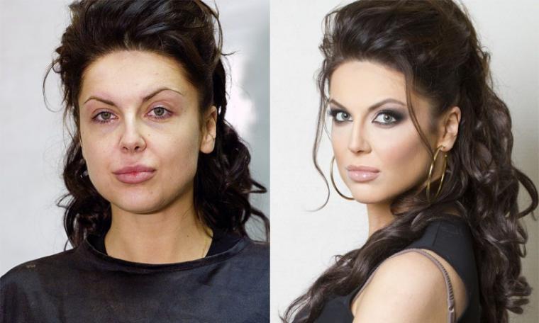 Женщина до 30 и после