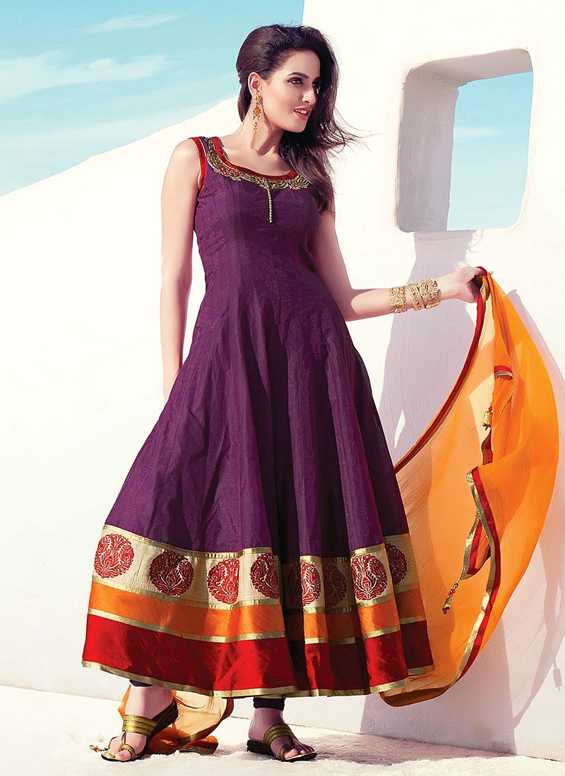Современные индийские платья
