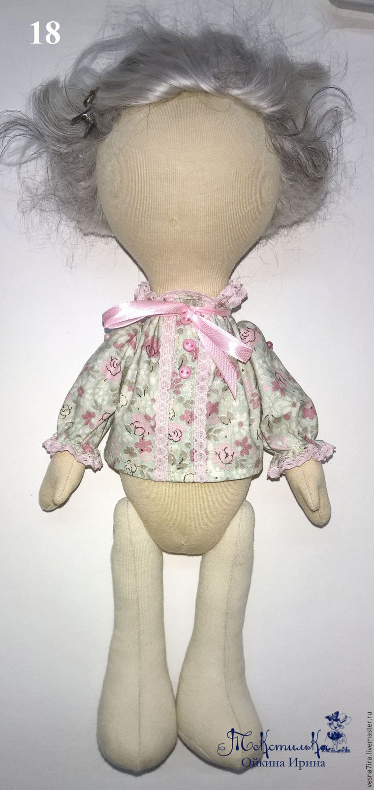Шьем комплект одежды для куклы-большеножки, фото № 10